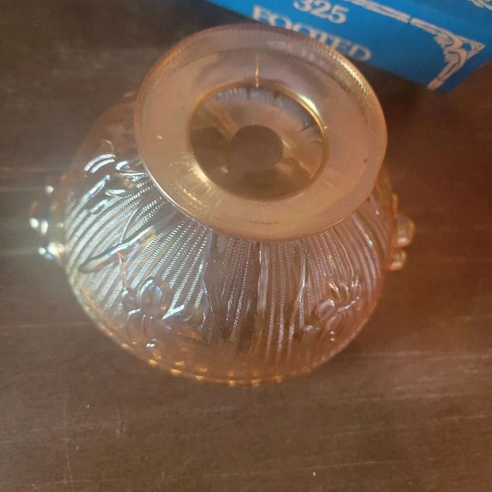 Vintage Antique Classics Jeanette Glass Company Nut Or‎ candy Dish ~ New!